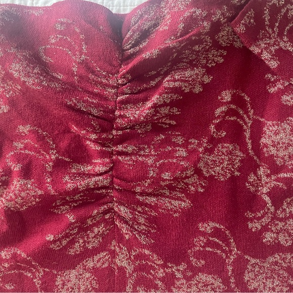 Anthropologie ruched mock neck sweater - Picture 3 of 4